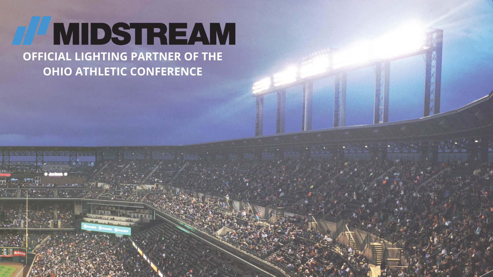 Midstream Lighting Named Official Lighting Partner of the Ohio Athletic Conference