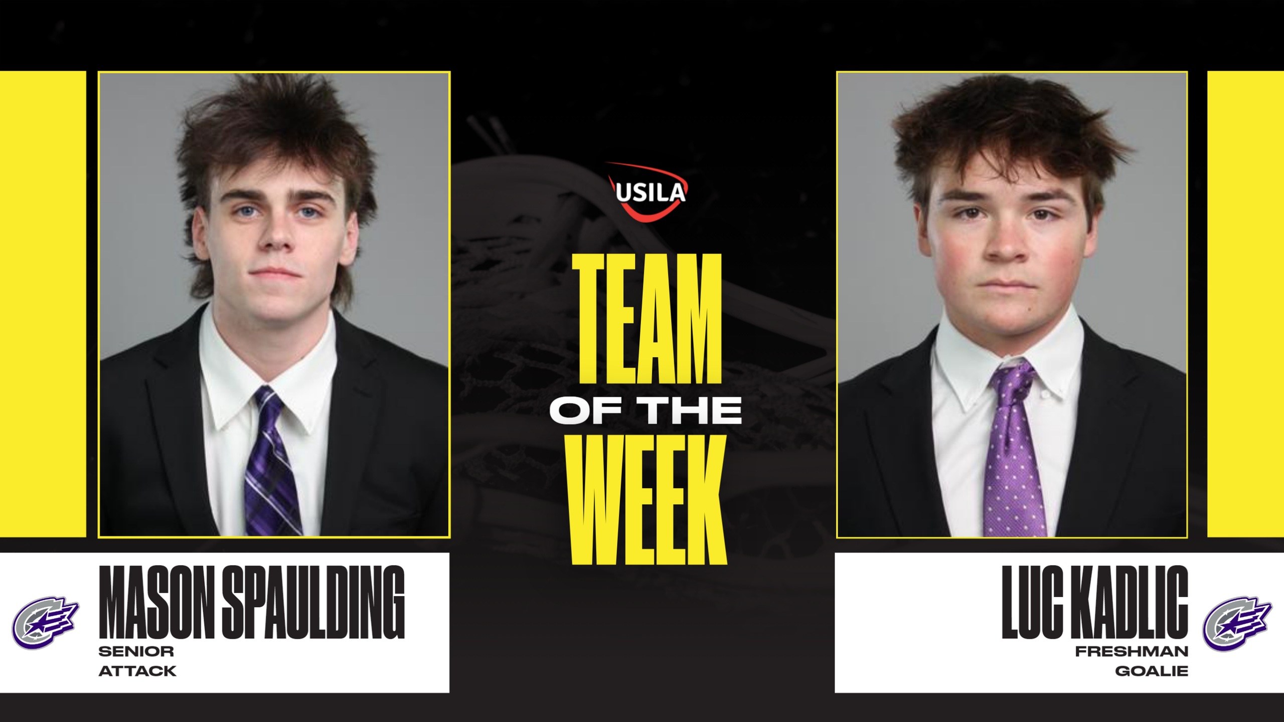 Capital Duo Named to USILA National Team of the Week