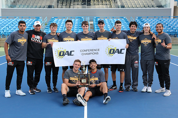 OAC Men's Tennis Clinches OAC Tournament Title