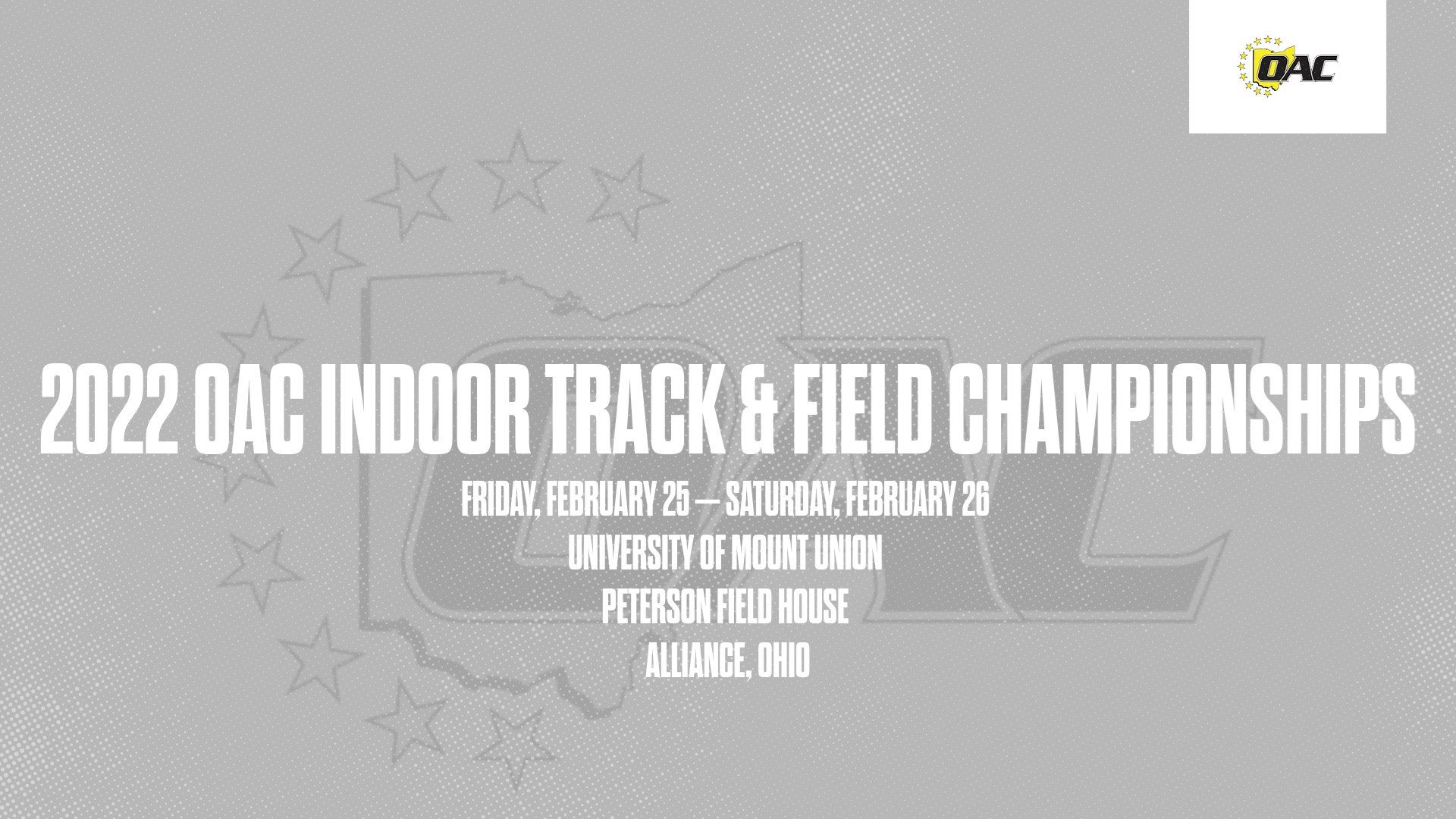 Mount Union set to host OAC Indoor Track &amp; Field Championships