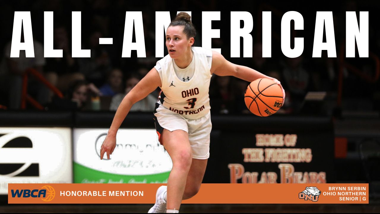 ONU's Brynn Serbin Receives Honorable Mention All-American Honors by the WBCA