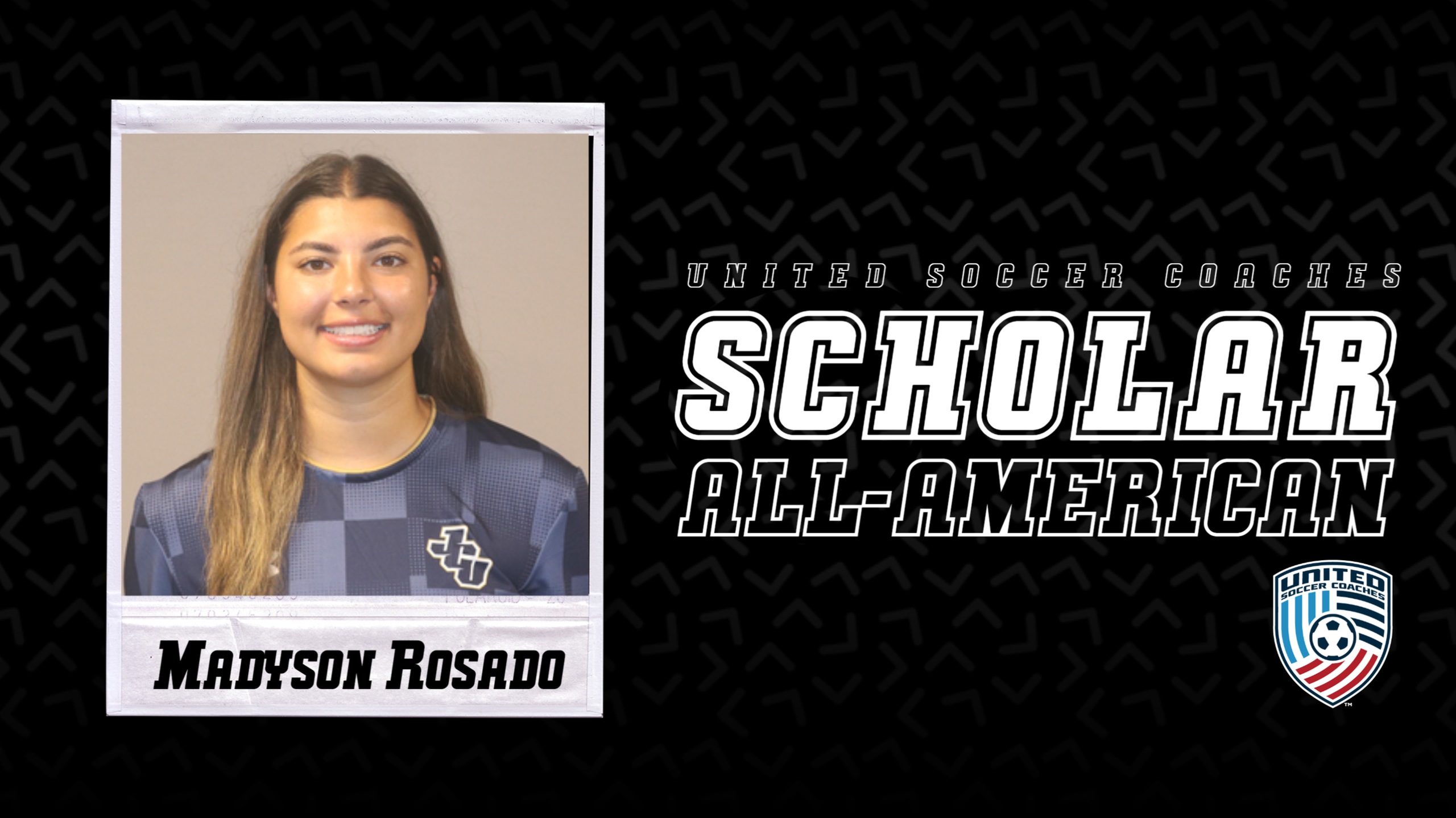 JCU's Madyson Rosado Honored as United Soccer Coaches Scholar All-American