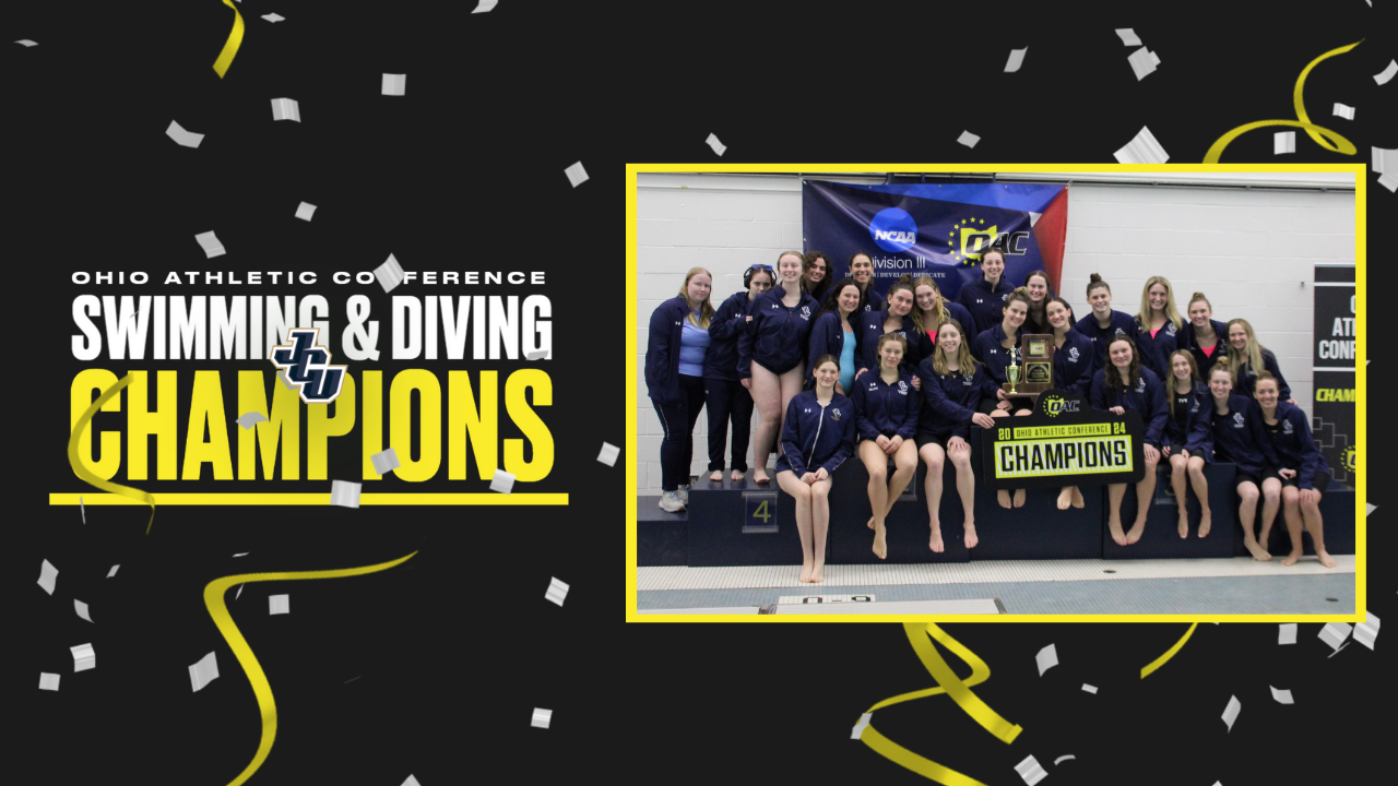 John Carroll Women's Swimming &amp; Diving Collects Eighth Straight Title